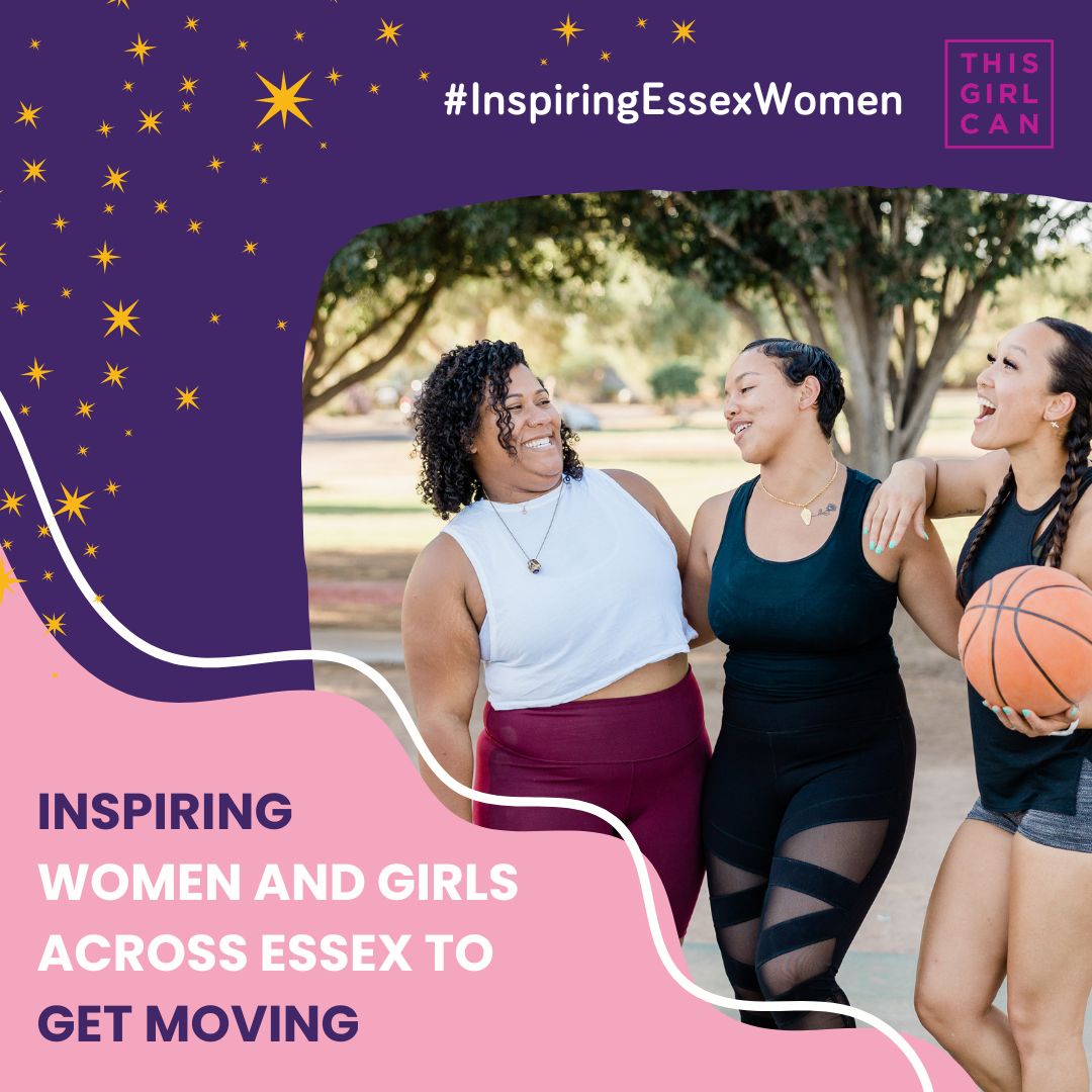 ActiveEssex's tweet photo. Sometimes all it takes is a little inspiration to get you moving ✨
It might be walking your pooch or trying a class with friends, & #ThisGirlCanEssex are celebrating the ways that continue to inspire girls to move.
Read more from #TGCE ambassadors here: https://t.co/KJxhByY5Pn https://t.co/w4uOiKgxpy
