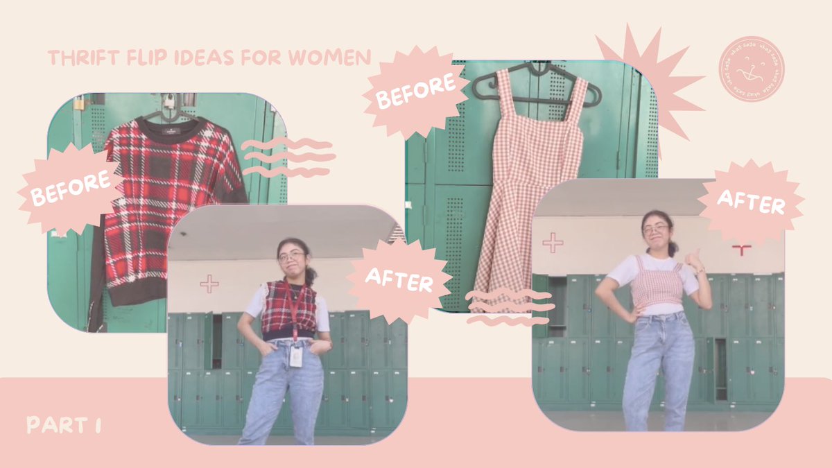 ukaysayaph's tweet photo. Do you want to spice up some of your thrift finds? Let’s take a look at some thrift flip inspo for you - women’s edition! https://t.co/JHVkHh06ys
