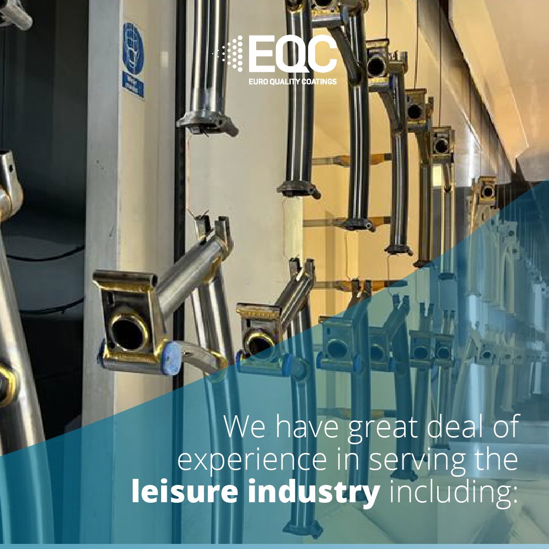 euroqualityctgs's tweet image. We have great deal of experience in serving the leisure industry and meeting their high demands for exceptionally coated products.

euroqualitycoatings.co.uk/industry-secto…

#leisureindustry #bicycleframes #bicycleframerefurbishment #coinoperatedmachines #gymequipment #linemarkingmachines