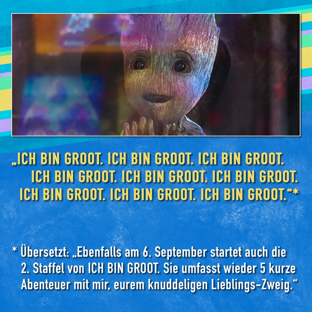 FlippsNews's tweet photo. Ab dem 6. September erwarten uns zwei kunterbunte Abenteuer auf #DisneyPlus: ein umstrittenes Unterwassermärchen und die zweite Staffel einer #Marvel Serie. Mehr dazu in den Slides.
#Arielle #LittleMermaid #MCU #Groot #IchBinGroot #GuardiansOfTheGalaxy https://t.co/bX5ZT6wJpd