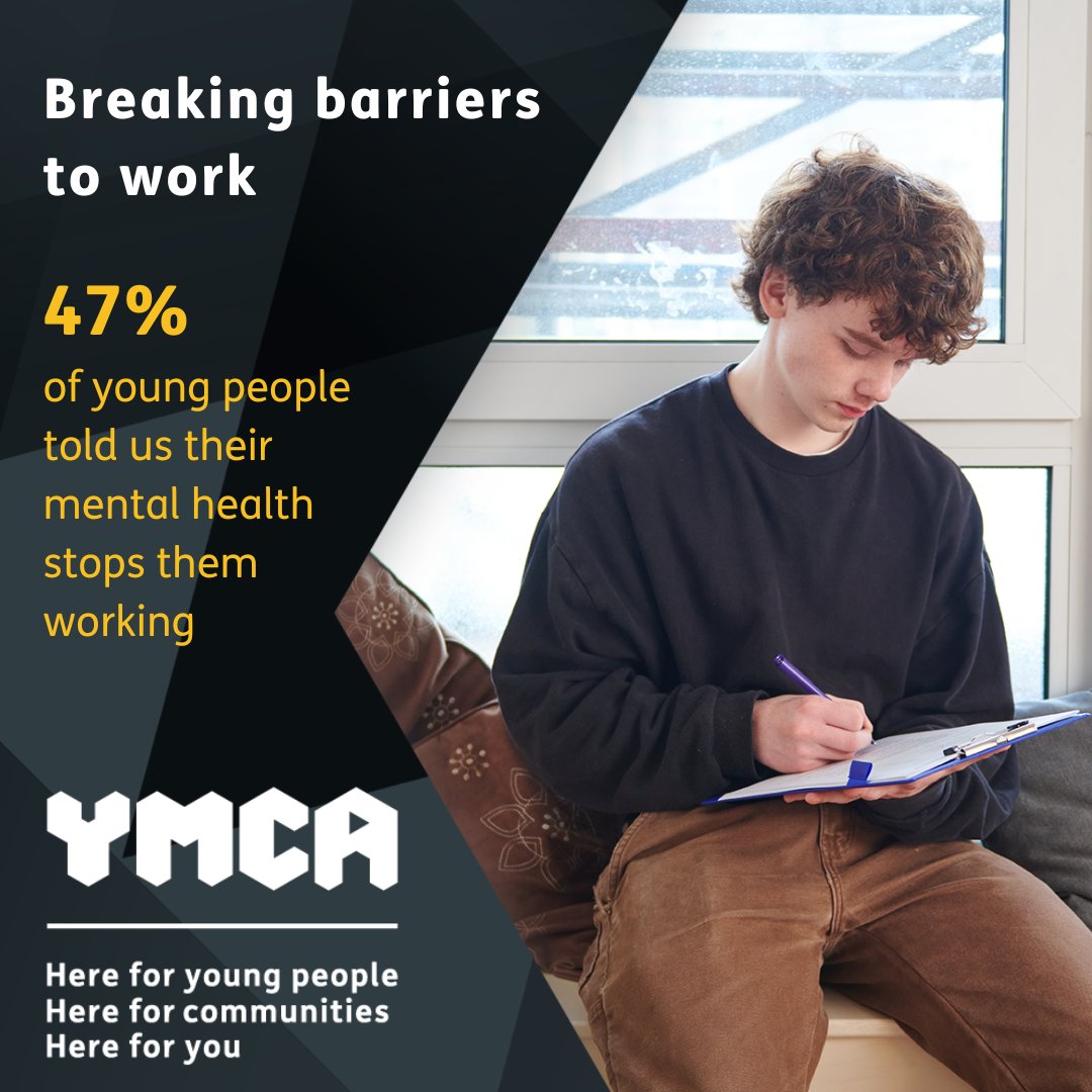 YMCAEng_Wales's tweet photo. Have you read our new report #BarriersToWork ❔ YMCA is calling on government to remove barriers for supported housing residents looking to secure employment. Let's create a future which YMCAs can ensure young people to thrive 🌟 

Read more here 👇:  
https://t.co/lgoB3q8wgh https://t.co/JnHugVDM0r