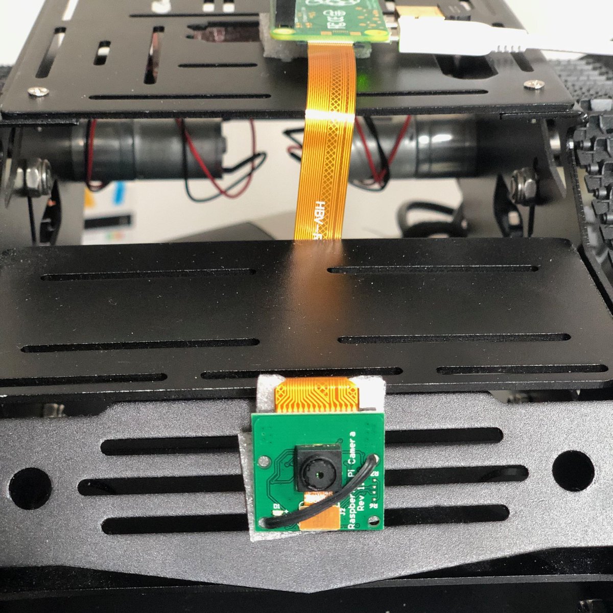 TGD_Consulting's tweet image. Hello #MagPiTuesday crowd,
This is what I&apos;m working on right now. An indoor #PiMowBot for testing.
I still have to wire some lines before the first cruise of this robot can be done.

#make #smart #IoT with #RaspberryPi #robotics #MagPiMonday