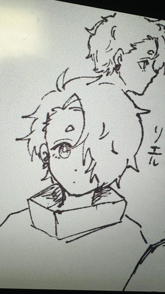 めちゃくちゃ久しぶりに描いた。かわいい(親バカ) 