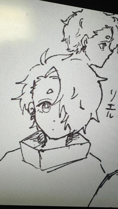 めちゃくちゃ久しぶりに描いた。かわいい(親バカ) 