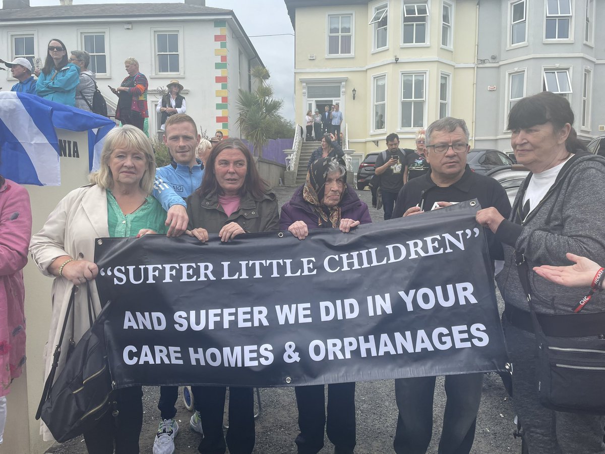 Survivors of mother and baby homes, Magdalenes and former foster children gather to pay their respects to Sinéad O’Connor who “spoke up for us” #SineadOConnor
