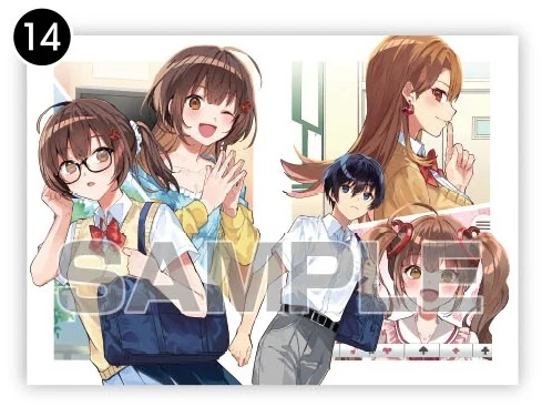 【おしらせ】コミックアライブ17周年記念企画として、アニメイトさんにて コミカライズ版「【朗報】俺の許嫁になった地味子、家では可愛いしかない。」の  アクリル額装入り複製原画が【受注生産】にて予約受付中です。8/31まで#地味かわ ▼ 
