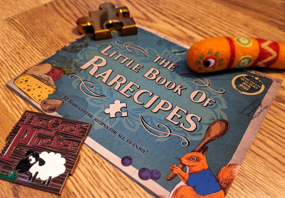 With a little help from <a href="/MiloScat/">Milo</a>, The Little Book of Rarecipes can now be viewed in it's entirety on archive.org! Link below for the culinary inclined: 

archive.org/details/Little…