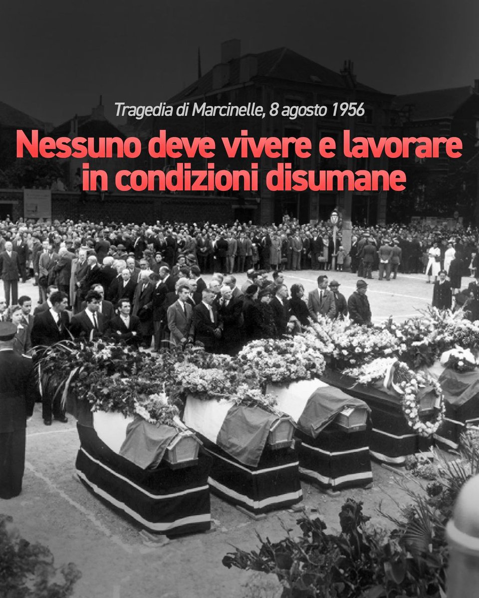 Vandaag, 8 augustus, is het 67 jaar geleden dat in Marcinelle (B) een grote mijnwerkersramp plaatsvond. Daarbij kwamen vele mijnwerkers om, waaronder 136 Italianen. Daarvan kwamen er 60 uit Abruzzo en weer daarvan 23 uit het dorpje Manoppello. Zie: in-abruzzo.com/single-post/20…