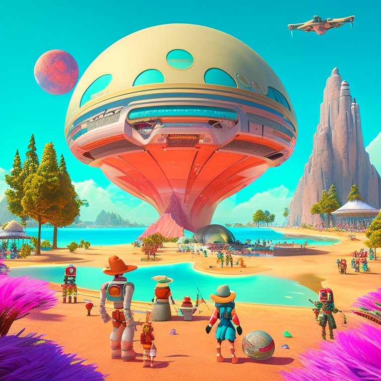 HepsiAI's tweet photo. 1. Platform - https://t.co/xjWYooUIHr
2. Uygulama - https://t.co/xjWYooUIHr Stable Diffusion 2.1
3. Prompt - Spending a vacation on Holiday Planet; there's a different festival every day on this super advanced planet.

#Hepsi.ai https://t.co/dfjzL5MWNg