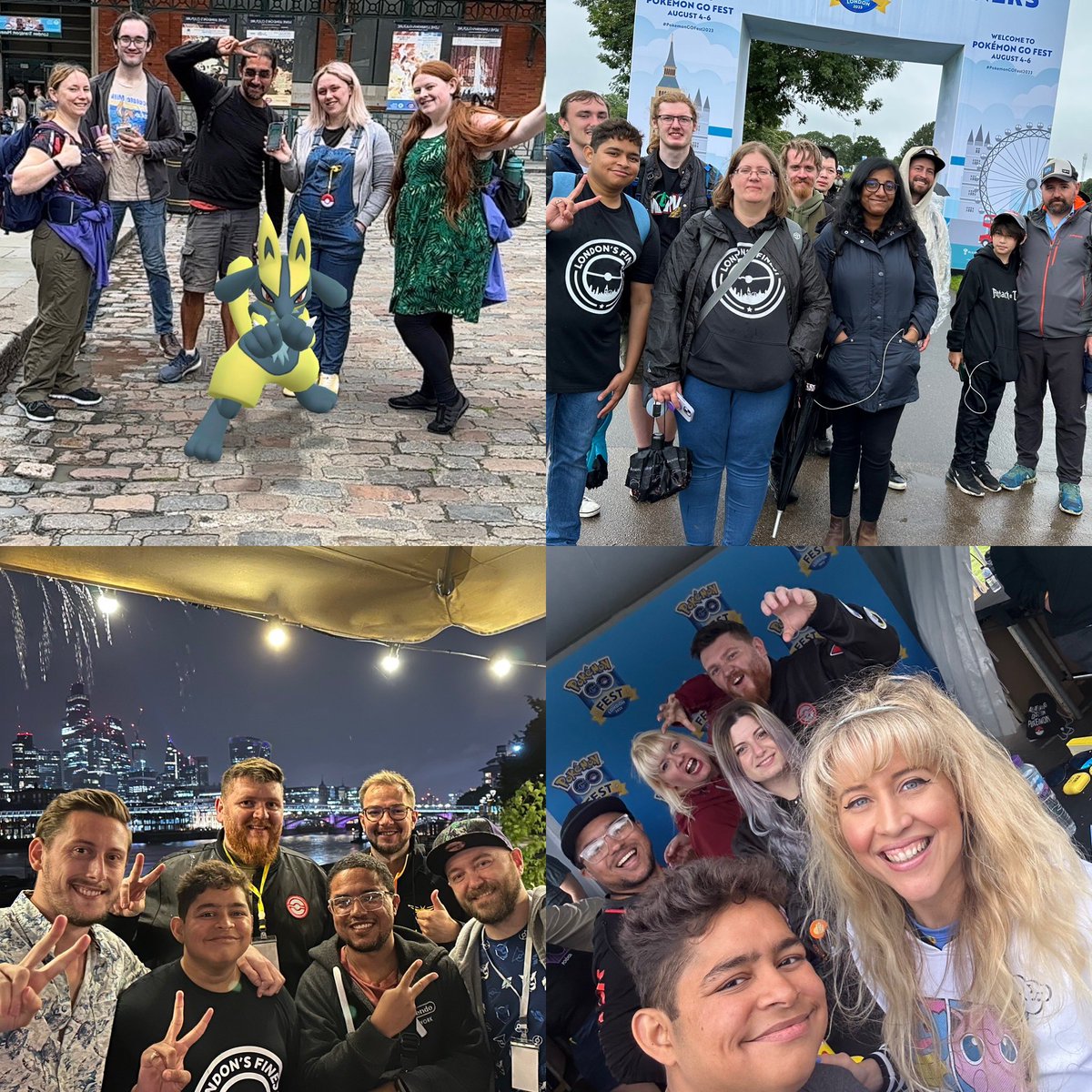 Firsttimefever's tweet image. #PokemonGOFest2023 London 🇬🇧 was an Amazing experience 💙💙. And I have no words to describe just amazing memories.
Thank you @LDNsFinestPvP for the amazing socials.
Missing you all so much @Violet3JTB @Adelli0n @MrAvalanchePoGo @srowold 💙💙
Thank you so much @pokemongoappuk 💙