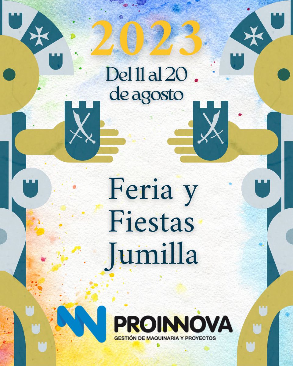 Proinnova2's tweet photo. ¡Vuelve la cita imperdible para los amantes del #vino! 🍇 Del 11 al 20 de agosto, #Jumilla se viste de gala para celebrar sus tradicionales #FiestasdelaVendimia. ¡No te las pierdas! Actividades para todos: pisada de la uva, ruta del vino, concursos, conciertos, verbenas y más 🎉 https://t.co/ruwPIK1ze6