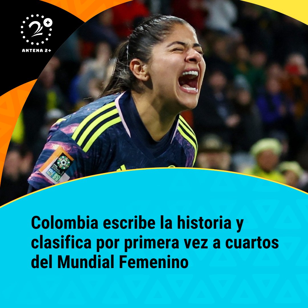 lafm's tweet photo. Colombia hace historia: clasificó a cuartos de final del mundial femenino

https://t.co/mxysCdcTbF https://t.co/H57QqvT4UA