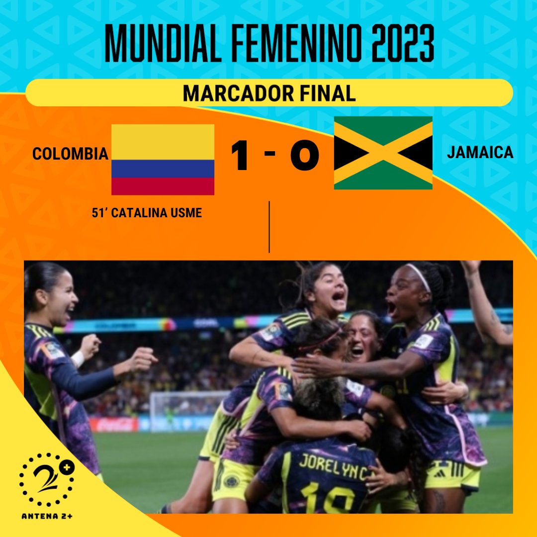 lafm's tweet photo. Colombia hace historia: clasificó a cuartos de final del mundial femenino

https://t.co/mxysCdcTbF https://t.co/H57QqvT4UA