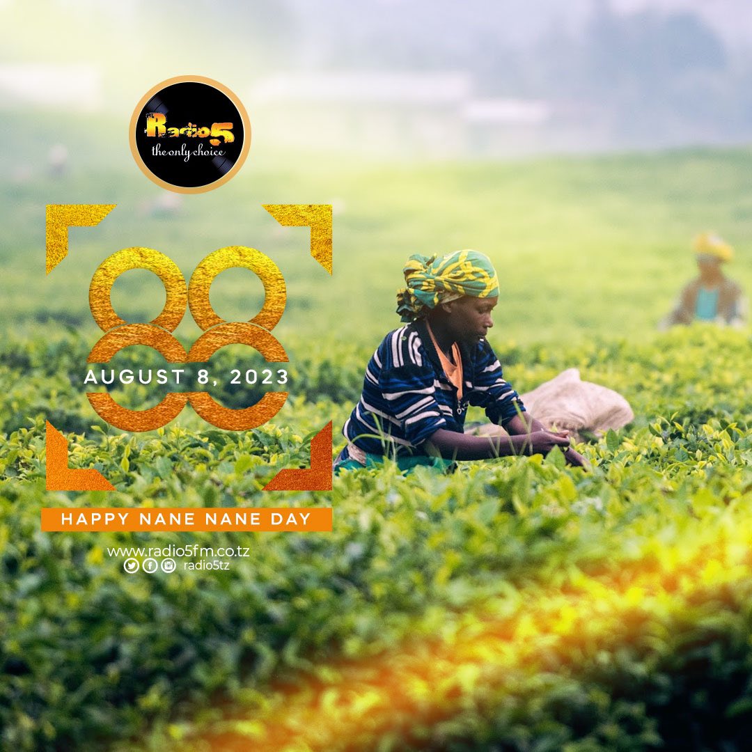 radio5fmtz's tweet photo. Happy Nane Nane Day.
#SikukuuYaWakulima https://t.co/tfo0PtEGAQ