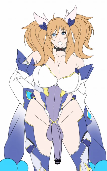 没イラストふたなり鬼崎きららスーツはアクション対魔忍仕様です 