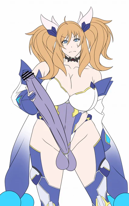 没イラストふたなり鬼崎きららスーツはアクション対魔忍仕様です 