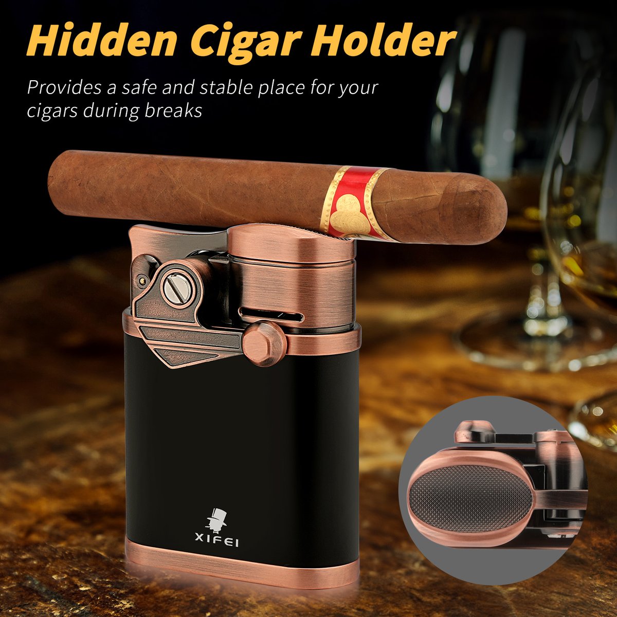 ★ New 4 Jet Flame Torch Lighter with Cigar Stand ★

☆ Special Vintage Rocker Lighter ☆
.
.
#cigarlighter #cigaraccessories #xifeicigaraccessory #cigars #cigarsociety #cigarsmoker #cigarlifestyle #cigarlovers #cigarlounge #cigarshop #smokingcigars  #wholesale #retail