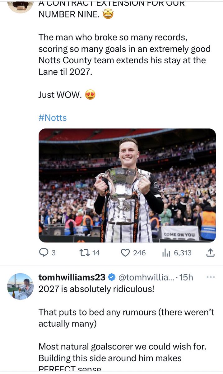 GavVallance's tweet photo. 2023/24 the season of the 3 paragraph tweets 😲

Do my followers want to see me doing some 3 paragraph tweets about late trains, darts and Lidl bakery items?

Watch this space 🤝🏻🧨🆗🔜🔥
#likethistweet https://t.co/TDtd3poWUb