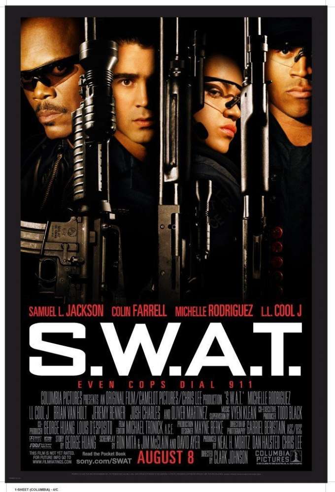 OnThisDayFilm's tweet photo. S.W.A.T. was released on this day 20 years ago (2003). #SamuelLJackson #ColinFarrell - #ClarkJohnson https://t.co/nGvBhbRzQK https://t.co/Ir42R0fYiI