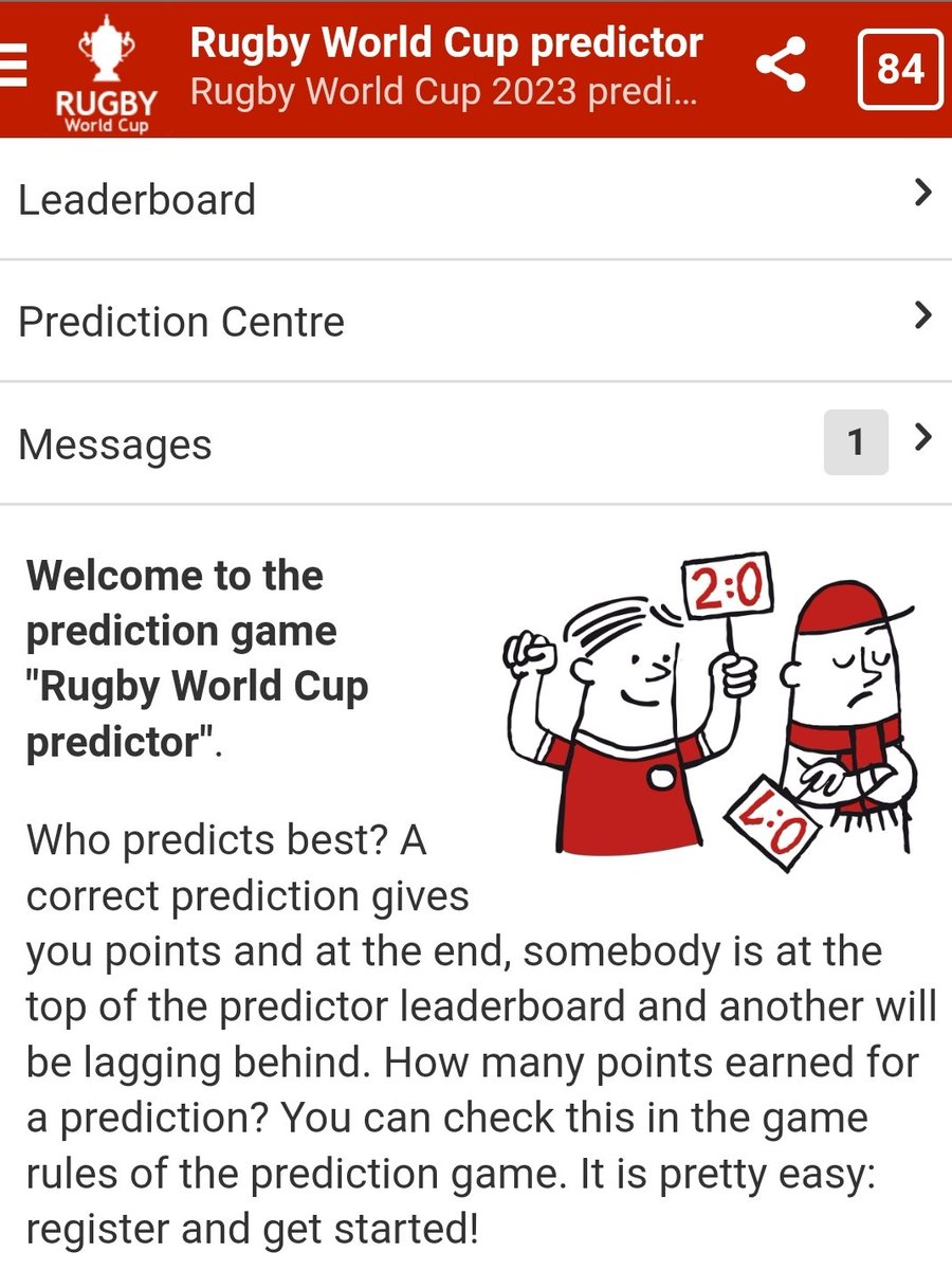 Only 1⃣ month left until #RWC2023 🏆🏉 and the first game #FRAvNZ 🥳

Of course with a fun predictor game with friends or colleagues 👇

#rugby #france #NewZealand #FRA #WorldCup2023