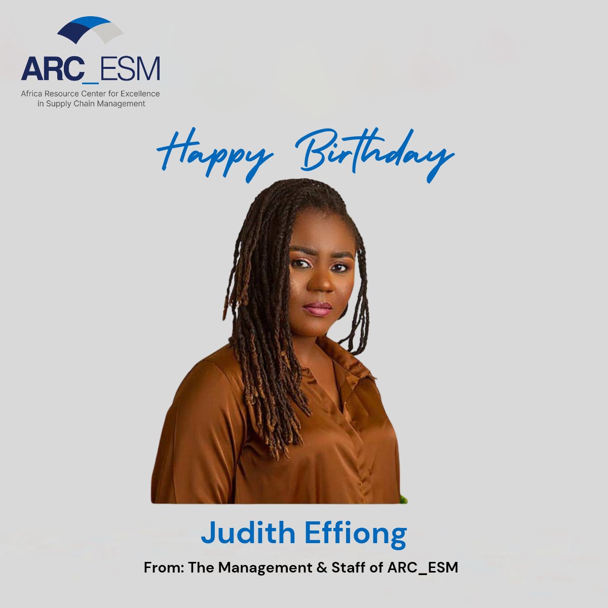 ARC_ESM's tweet photo. A very Happy Birthday to Judith πππ₯³ . Thank you for your commitment to @ARC_ESM. We wish you the very best this year and beyond.
#HumansofARCESM https://t.co/ftZj2B0rHH