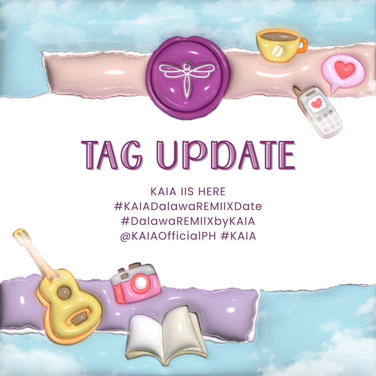 KAIAStreamTeam's tweet image. 📊 TAG UPDATE.
080823. 6:15 PM.

Mark your calendars, ZAIA!
11th of August—that’s on Friday!

Pre-save ‘DALAWA REMIIX’ now:
📌 push.fm/ps/kaia-dlwrem…

KAIA IIS HERE
#KAIADalawaREMIIXDate
#DalawaREMIIXbyKAIA
@KAIAOfficialPH #KAIA