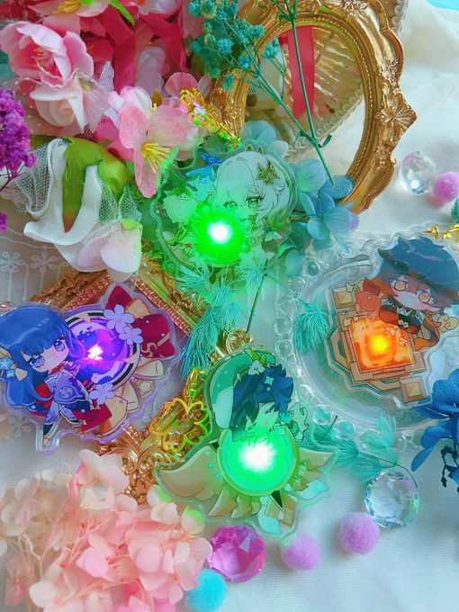 Archon Light Up Charms  Debuting at Maker's Quest this weekend!