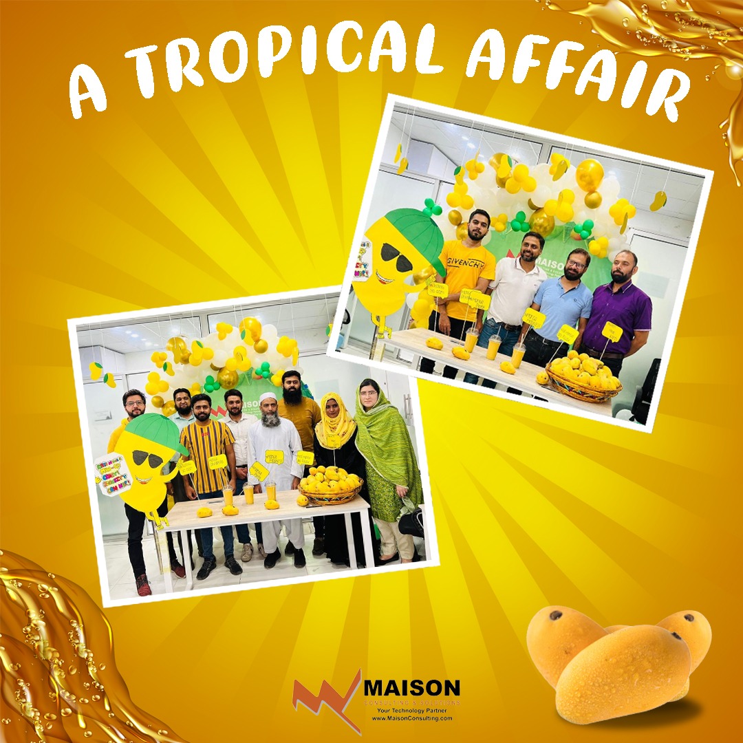 maisonconsults's tweet image. Reflecting on the joyous moments of Maison&apos;s Mango Party! 🌴🌞 It was a pleasure to see our work space come alive with the summer spirit as our employees connected and celebrated together. Here&apos;s to a successful event and to the incredible team that makes it all possible!
