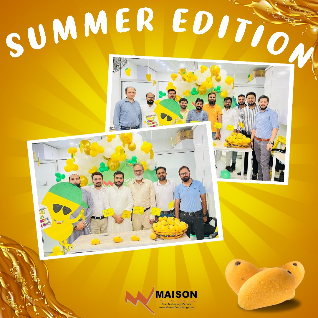 maisonconsults's tweet image. Reflecting on the joyous moments of Maison&apos;s Mango Party! 🌴🌞 It was a pleasure to see our work space come alive with the summer spirit as our employees connected and celebrated together. Here&apos;s to a successful event and to the incredible team that makes it all possible!