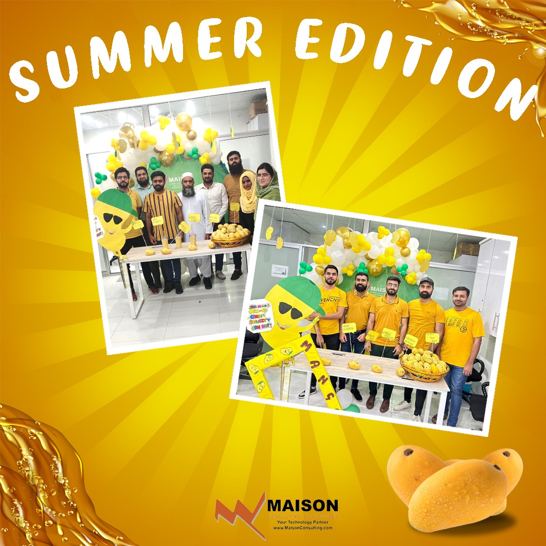 maisonconsults's tweet image. Reflecting on the joyous moments of Maison&apos;s Mango Party! 🌴🌞 It was a pleasure to see our work space come alive with the summer spirit as our employees connected and celebrated together. Here&apos;s to a successful event and to the incredible team that makes it all possible!