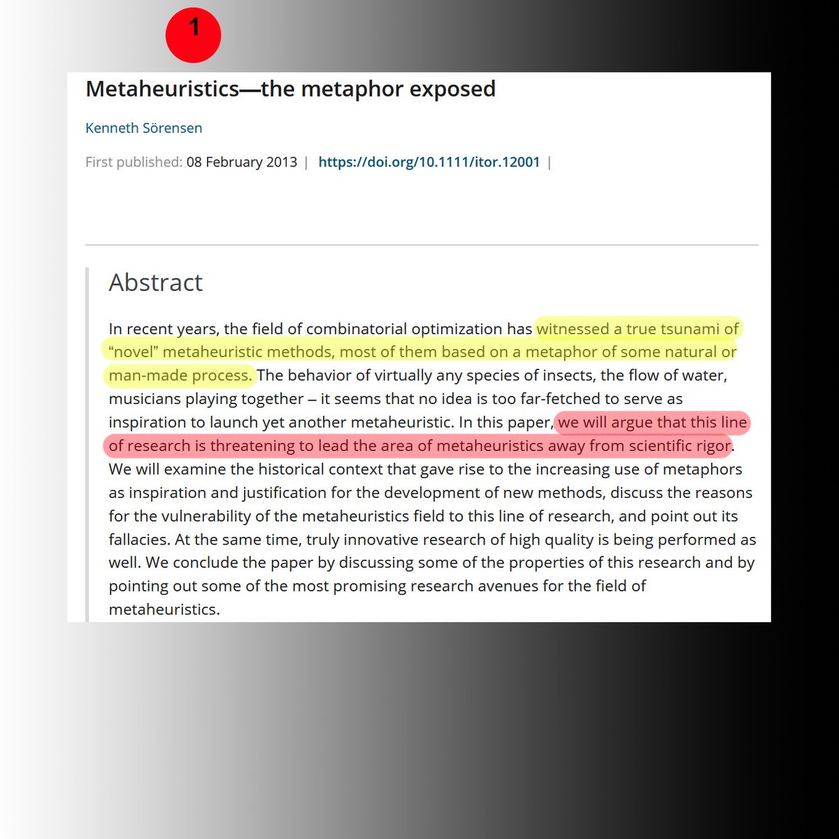 Professor Graham Kendall tweet media