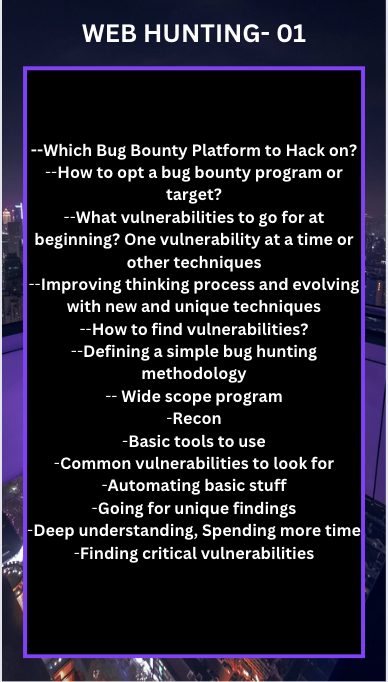 TeamBounters's tweet photo. 🎉 Exciting news! The wait is over! The dates for the upcoming Web Hunting 101 course are out! Get ready to level up your skills and dive into the world of web hunting. Stay tuned for more details and registration information. 🕵️‍♂️🌐 #bugbountytips  #Hacking https://t.co/nl3xqjcwXo
