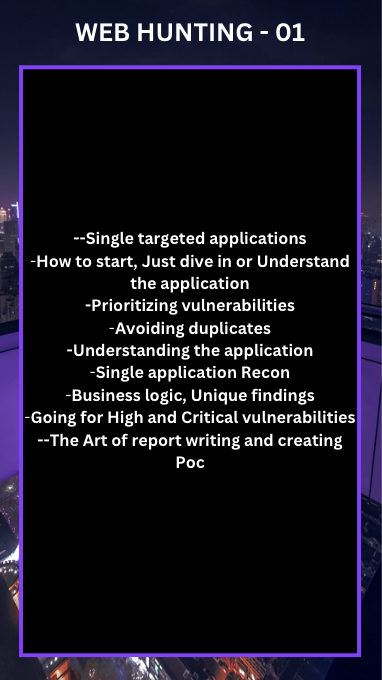 TeamBounters's tweet photo. 🎉 Exciting news! The wait is over! The dates for the upcoming Web Hunting 101 course are out! Get ready to level up your skills and dive into the world of web hunting. Stay tuned for more details and registration information. 🕵️‍♂️🌐 #bugbountytips  #Hacking https://t.co/nl3xqjcwXo