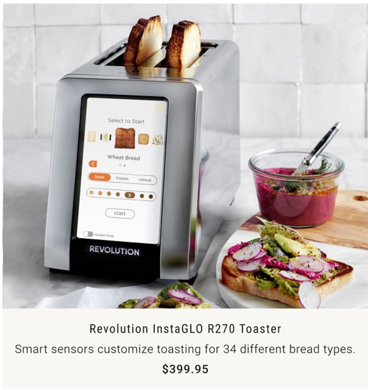 Revolution InstaGLO R270 Toaster