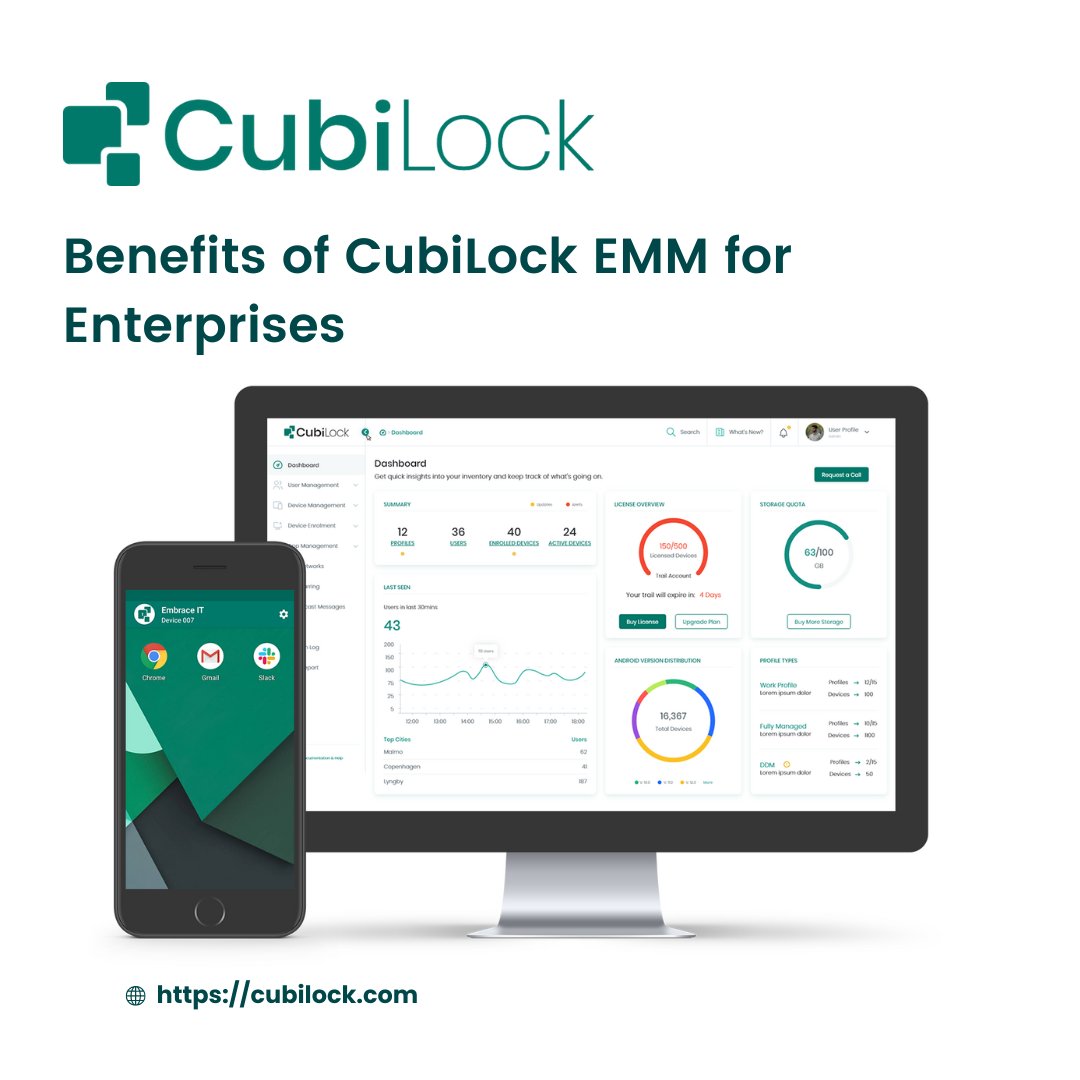 CubiLock's tweet image. Worried about rising costs and security risks? Check how businesses are slashing expenses, increasing productivity, and safeguarding their devices with #CubiLock EMM solution! 

bit.ly/3lZSju1

#AndroidMDM #EMM #CostEfficiency #SecurityFirstincreasing