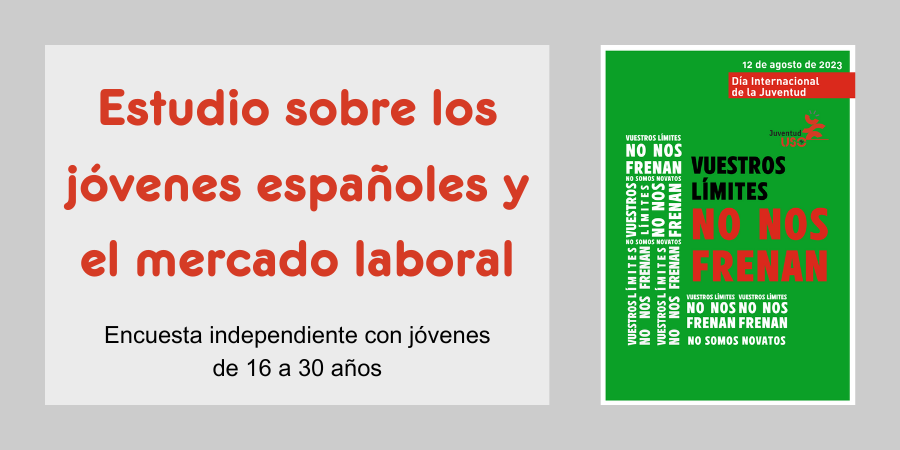 Encuesta #USO: la juventud considera España un país “hostil”:
⛏️difícil encontrar trabajo
💸 salarios bajos
😵‍💫constantes abusos laborales
La mitad no sabe 🤯 qué es un sindicato y, por lo tanto, dónde pedir🆘 cuando los estafan.
Todos los datos 👇
uso.es/encuesta-de-us…