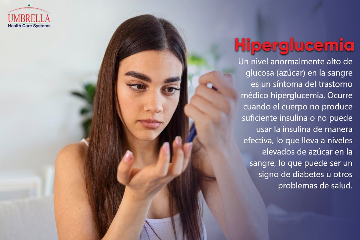 umbrellahcs's tweet photo. El nivel alto de azúcar en la sangre (hiperglucemia) es cuando el nivel de azúcar en la sangre es demasiado alto.
#hiperglucemia https://t.co/zHi9MHjs92