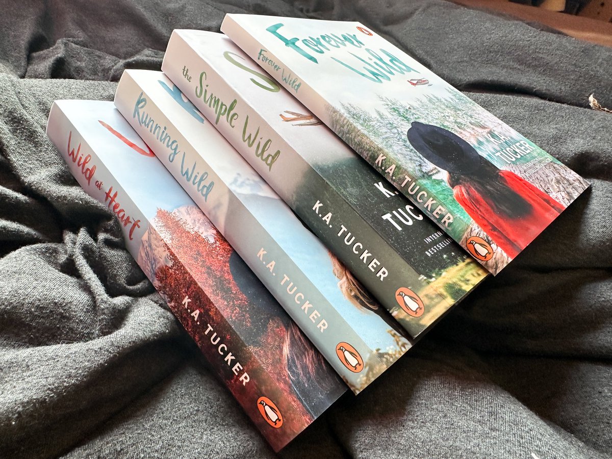 Yea! Happy post! Thank you <a href="/PenguinHuddleUK/">Penguin Huddle</a> for sending me the Wild Series by <a href="/kathleenatucker/">KA Tucker</a>! 

Looking forward to this. As a fellow Toronto city girl like Calla, Jonah had better be EXTRA ruggedly handsome to make me trade in skyscrapers for the great outdoors permanently! 😁