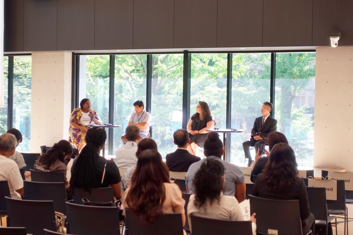 UbaloziJapan's tweet photo. The Embassy delivered a keynote speech about #foodsecurity at the 22nd International Students Summit (ISS) on Food, Agriculture and Environment, organised and hosted by the Tokyo University of Agriculture (Tokyo NODAI) from August 3 to 8, 2023.
@SokoineU
@ForNodai
@nodaipr https://t.co/GL2Z3j5Npp