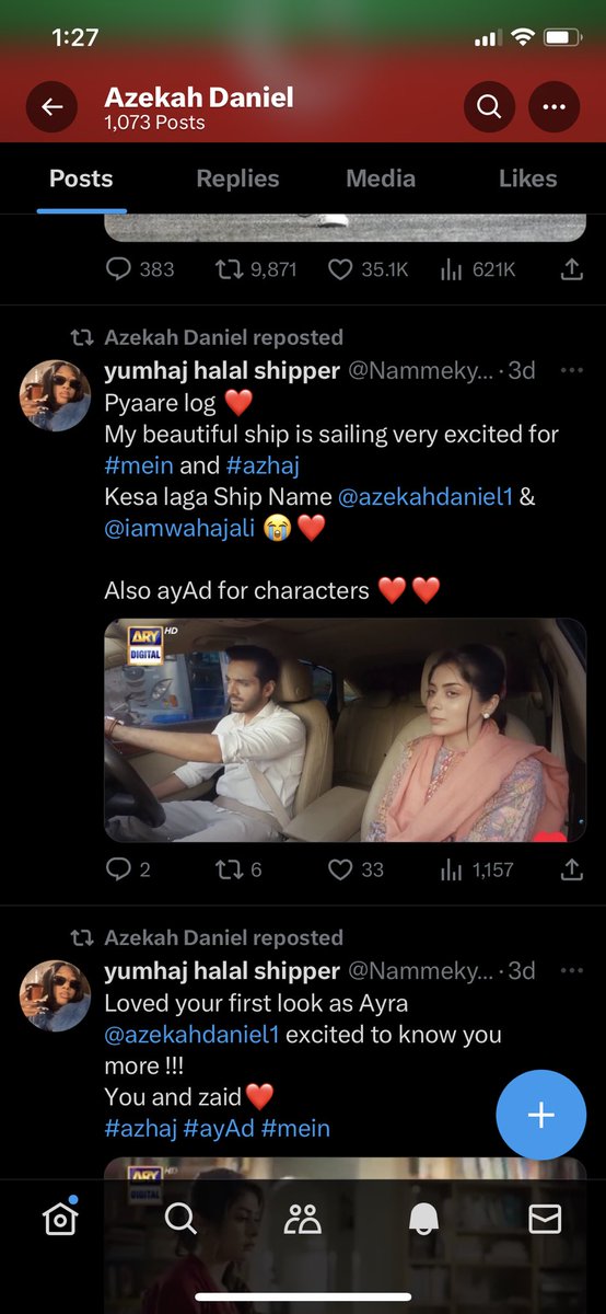 kiyunbataun's tweet photo. OH MY GOD GUYS I DIDNT EVEN NOTICE SSKKSKSKS
@azekahdaniel1 retweeted omgggg
#MeinOnARY #wahajAli #azekah #azhaj https://t.co/jDVymJ17Y0