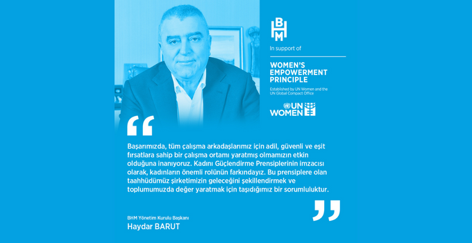 BHM, Kadının Güçlenmesi Prensiplerini imzaladı 
@HaydarBarutt @BarutHotelsTR @unwomenturkiye @unglobalcompact 
gmdergi.com/aktuel/bhm-kad…