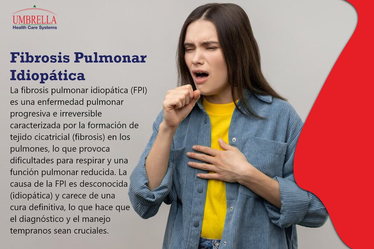 umbrellahcs's tweet photo. La fibrosis pulmonar idiopática (FPI) es una enfermedad pulmonar grave.
#fibrosispulmonaridiopática https://t.co/YktdcDYcyX