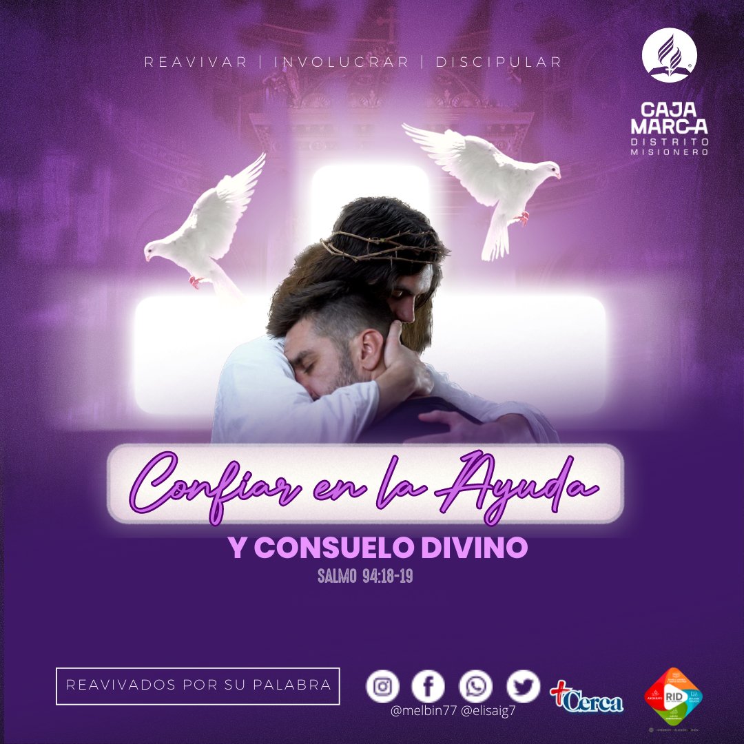 Melbin77's tweet photo. 🙏🏽 Querido padre, te agradecemos porque estás presto a socorrernos cuando estamos por resbalar o caer en tentación. Permite que aceptemos tu consuelo y fortaleza para enfrentar las aflicciones que permites que nos sobrevengan.

#Salmo94:18-19
#PrimeroDios #rpsp #rbhw | UNADECA https://t.co/Ck3xb0pHfP