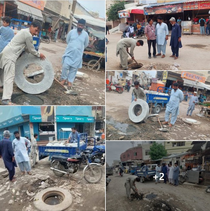 TmcModelColony's tweet photo. ماڈل کالونی ٹاؤن یوسی 4 لیاقت مارکیٹ مریم موبائل مال والے روڈ پر وائس چئیرمین بلیغ الدین کی نگرانی میں مین ہولز کی صفائی کا مرحلہ مکمل کرنے کے ساتھ ساتھ نئے ہولز رنگ اور ڈھکن لگانے کا سلسلہ بھی ساتھ ہی جاری ہے۔۔۔
ویلڈن ٹیم
#TmcModelColony #Karachi https://t.co/NeNHWOZ3Nb