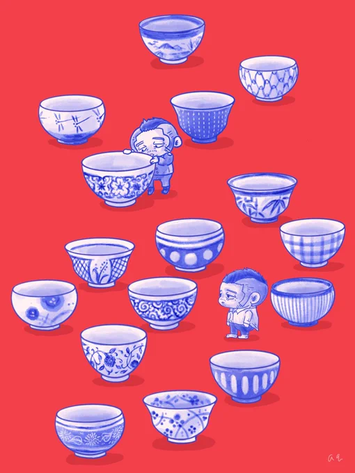 【再】カドクラと湯呑み