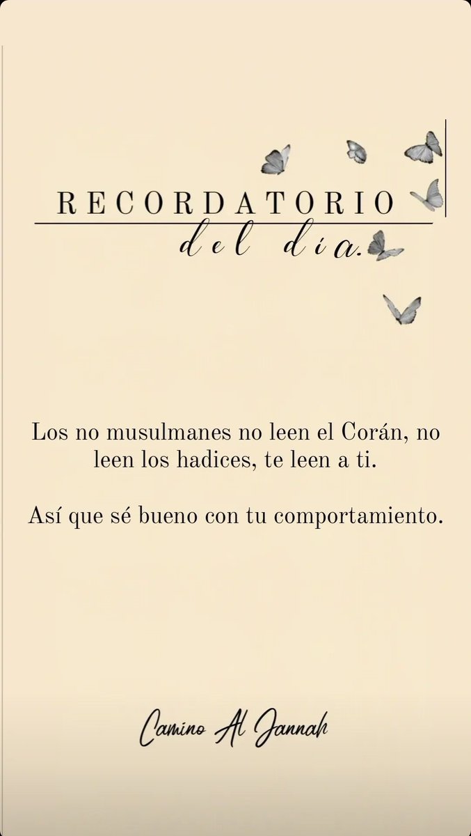 DiegoRaidanok's tweet photo. Allah (swt) me facilite el comportamiento para que así sea.
#musulmanes #Corán #hadices #comportamiento #reflexión #estilodevida #Islam https://t.co/NcakhXr7mk