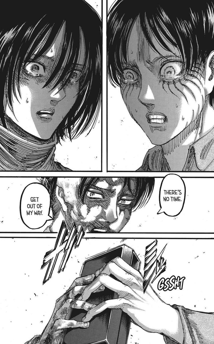 snkarchives's tweet photo. Chapter 84 "Midnight Sun" was released seven years ago today https://t.co/FET4QMh7Vz