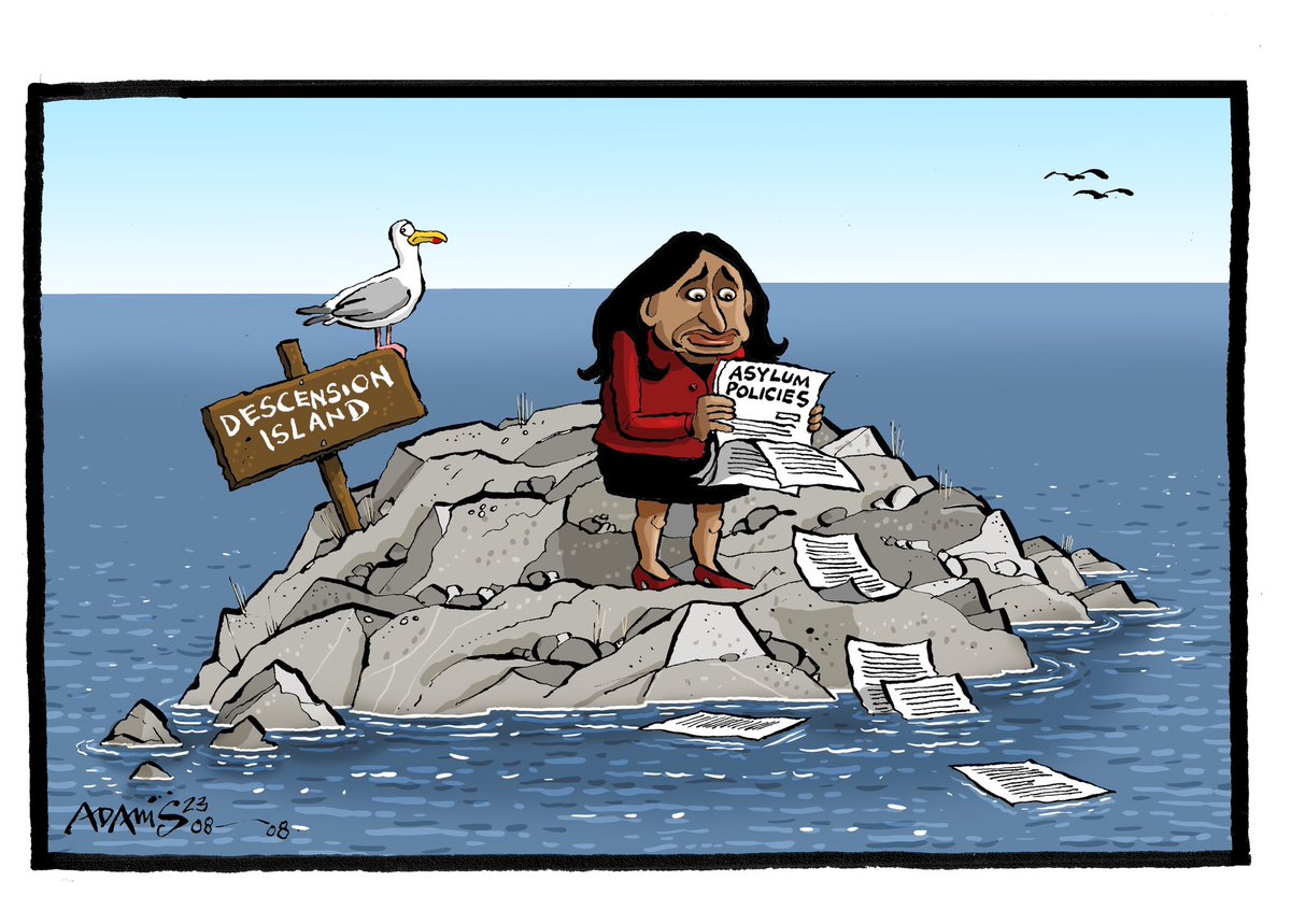Tuesday’s @EveningStandard #AscensionIsland #cartoon