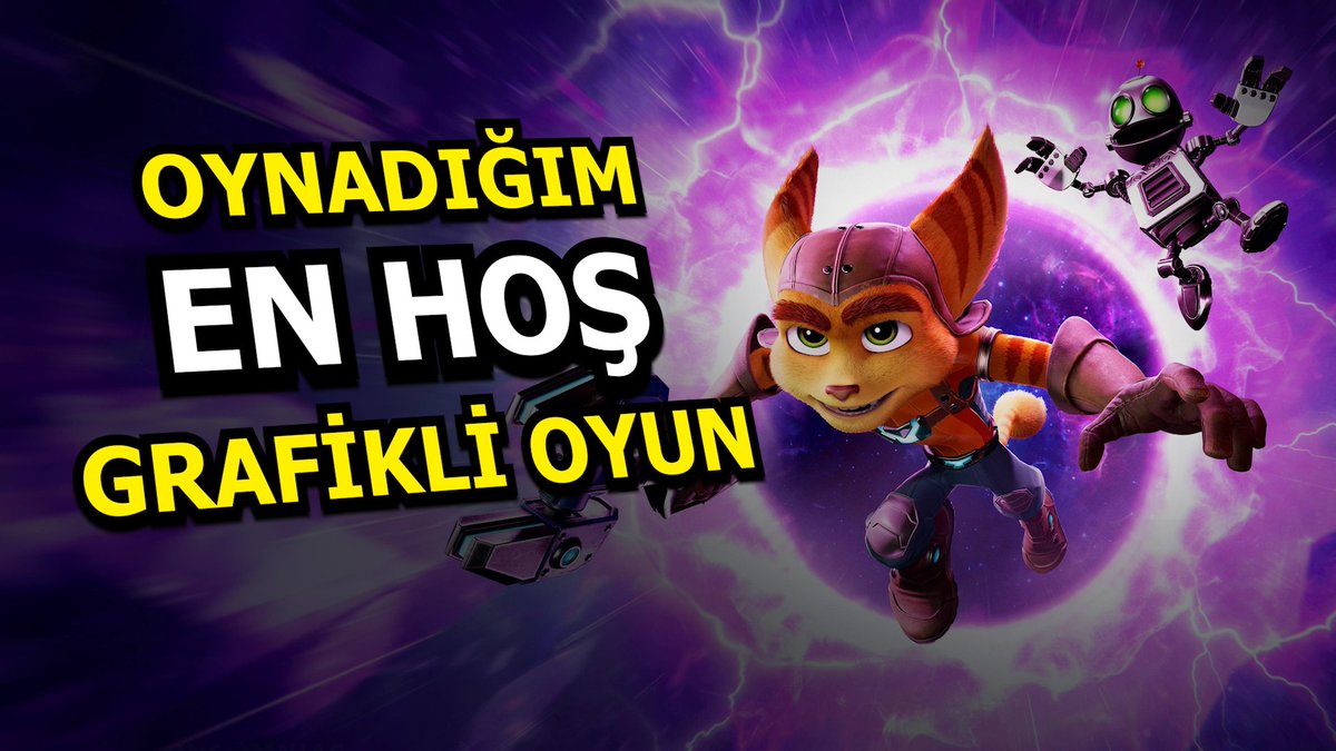 RATCHET &amp; CLANK AYRI DÜNYALAR TÜRKÇE İNCELEME - İNANILMAZ HOŞUMA GİDEN OYUN
youtu.be/G6vXnfU6Ooo