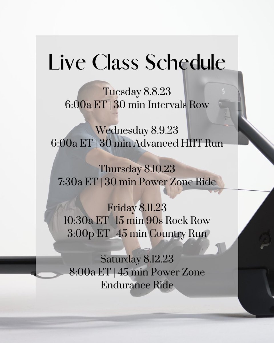 “Hard work beats talent when talent doesn’t work hard.” - Tim Notke Team, here are are some opportunities to put the work in this week 💪 Let’s get after it 🙌